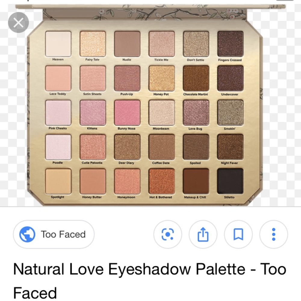 Natural palette